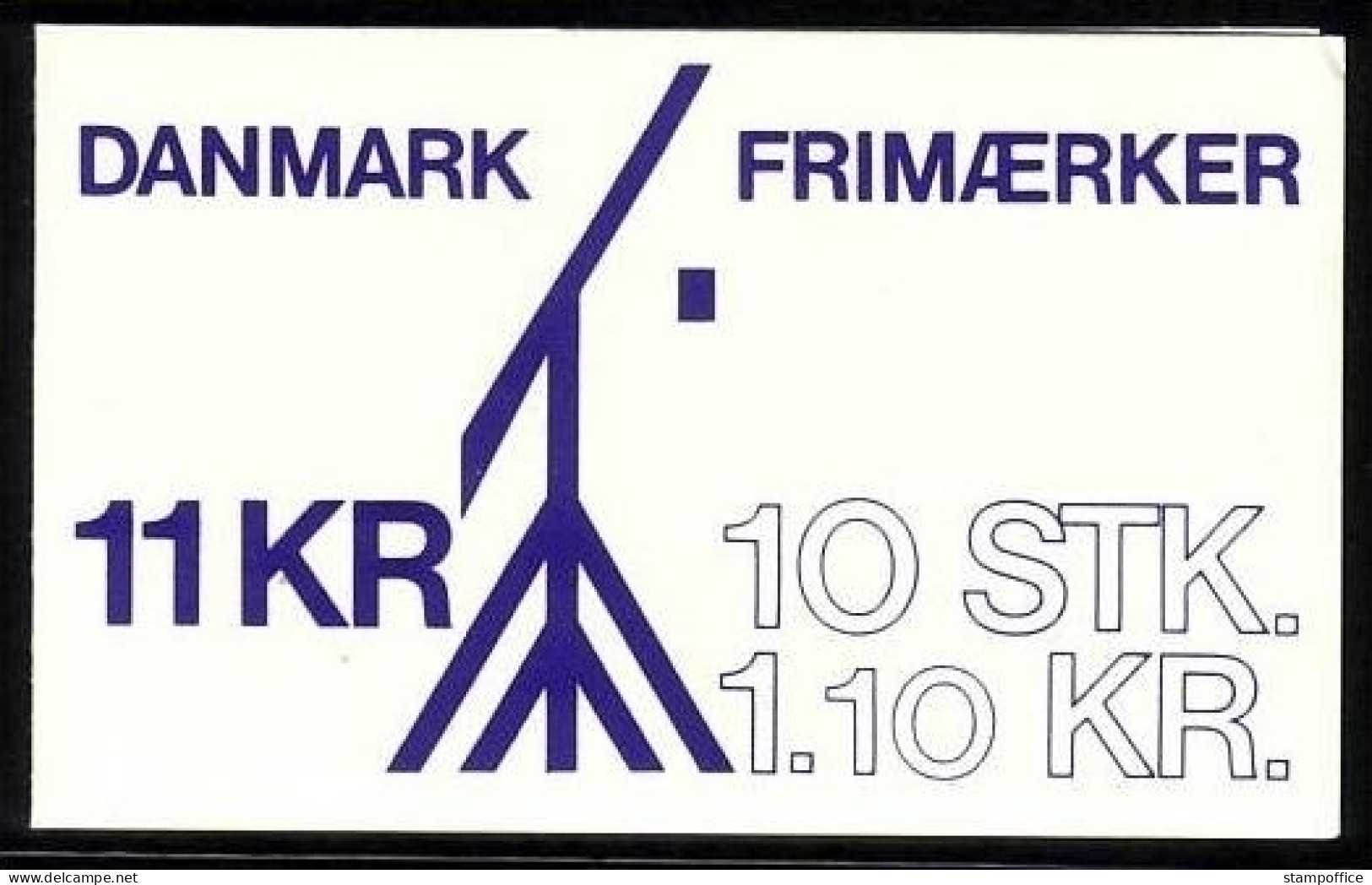 DÄNEMARK MH Mit 10 X MI-NR. 705 POSTFRISCH(MINT) DÄNISCHE REGIONEN 1980 SKAGEN - Cuadernillos