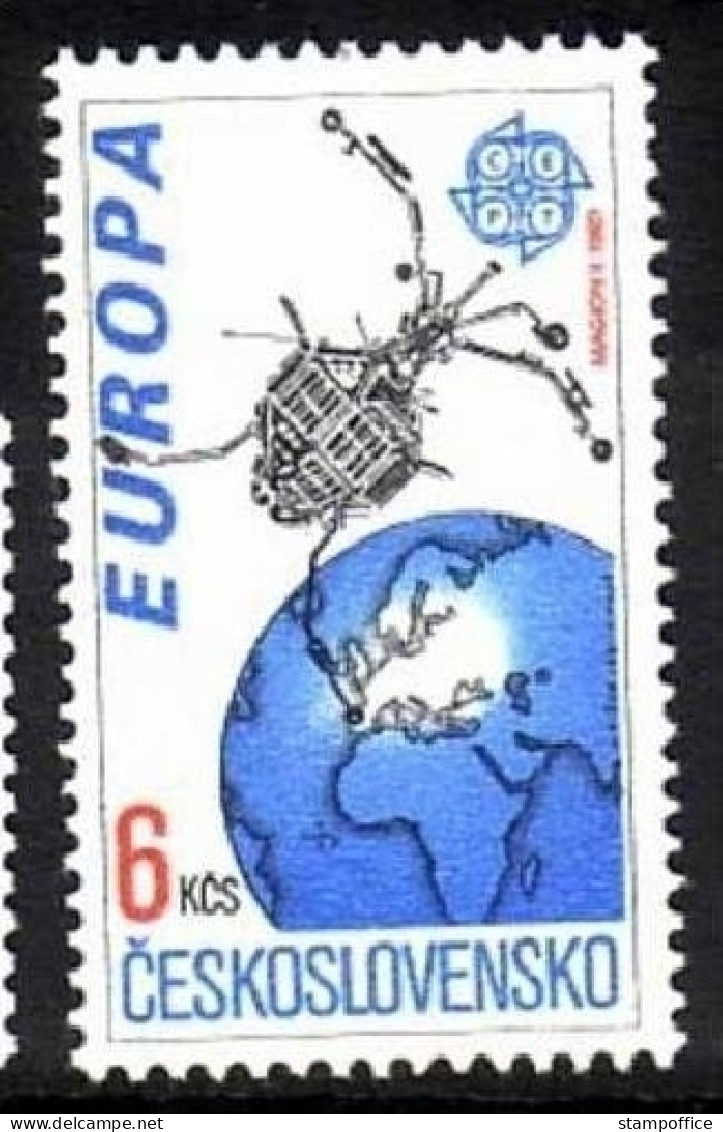 TSCHECHOSLOWAKEI MI-NR. 3084 POSTFRISCH(MINT) EUROPA 1991 EUROPÄISCHE WELTRAUMFAHRT SATELLIT - 1991