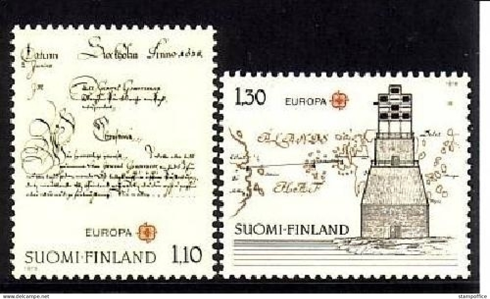 FINNLAND MI-NR. 842-843 POSTFRISCH(MINT) EUROPA 1979 POST- Und FERNMELDEWESEN - 1979