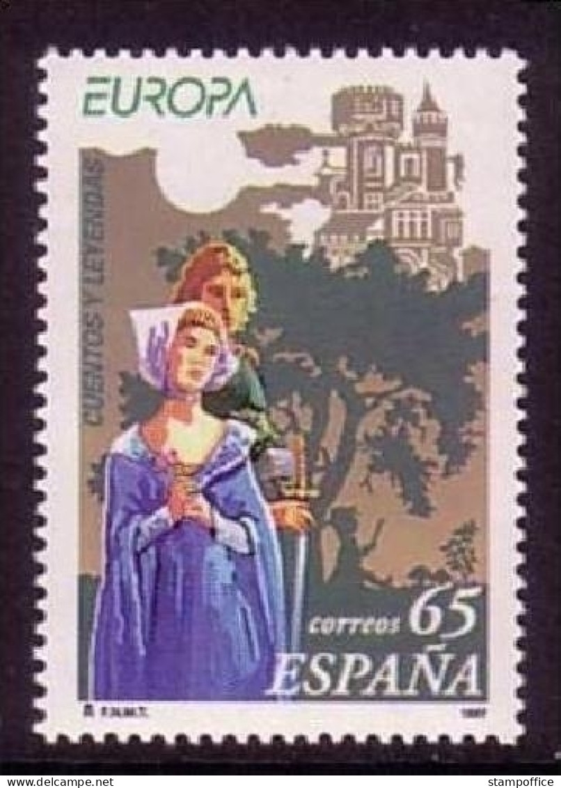 SPANIEN MI-NR. 3323 POSTFRISCH EUROPA 1997 SAGEN Und LEGENDEN SCHLOSS - 1997