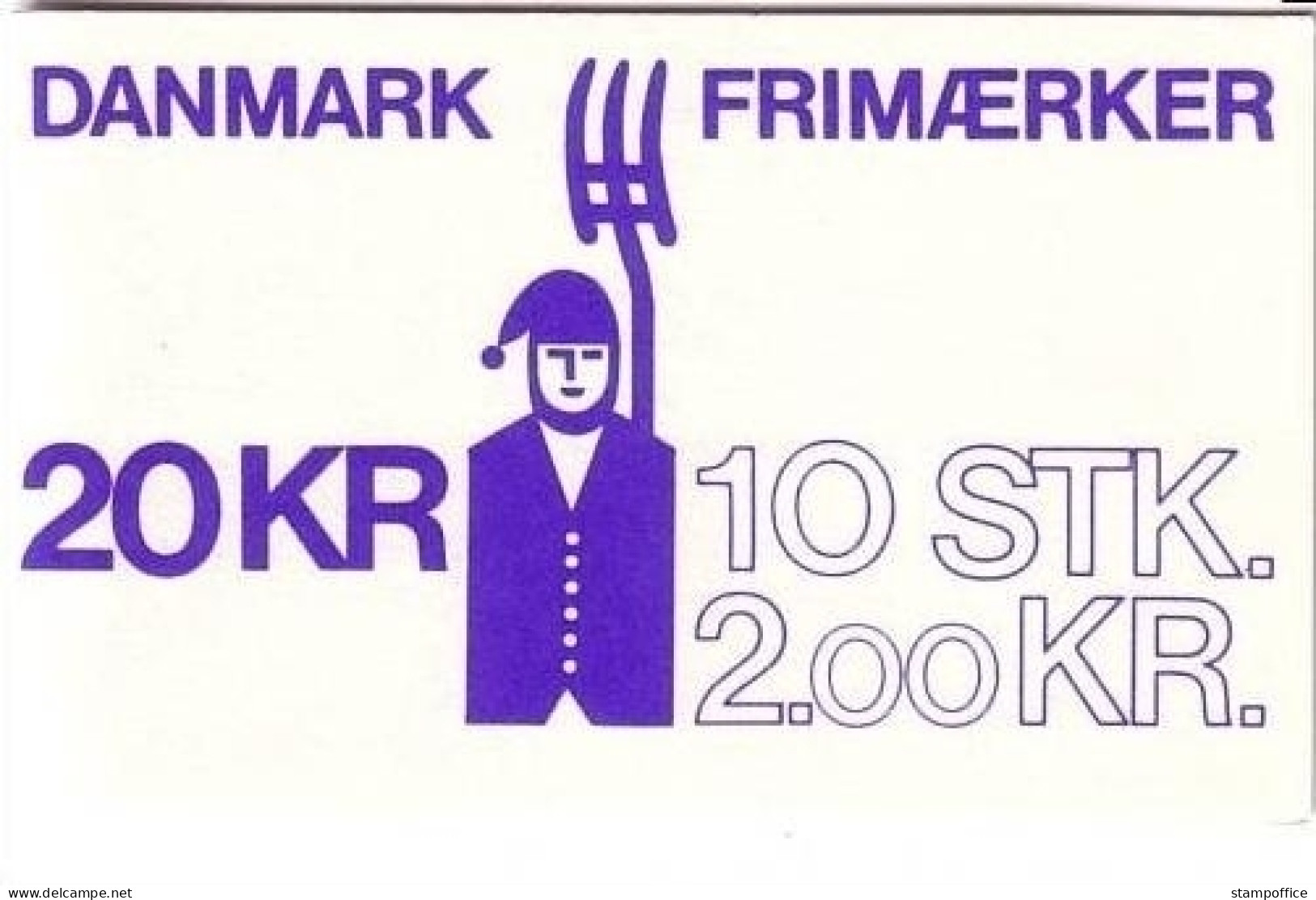 DÄNEMARK MH Mit 10 X MI-NR. 749 POSTFRISCH(MINT) EUROPA 1982 HISTORISCHE EREIGNISSE - 1982