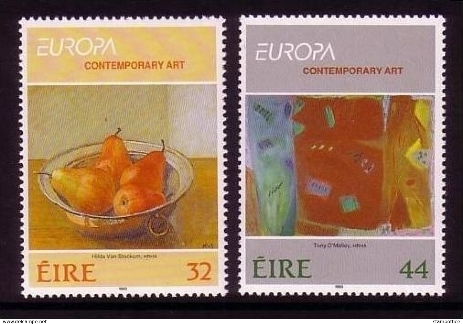 IRLAND MI-NR. 825-826 POSTFRISCH(MINT) EUROPA 1993 - ZEITGENÖSSISCHE KUNST - 1993