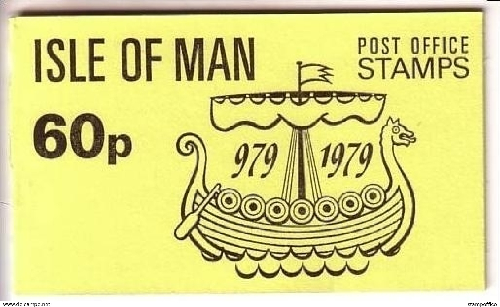 ISLE OF MAN MH 6 POSTFRISCH(MINT) WIKINGER SCHIFF 1979 - Isola Di Man