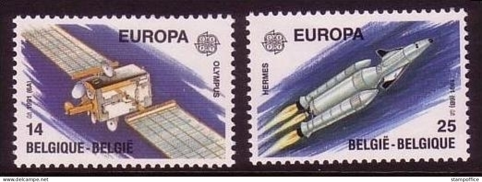 BELGIEN MI-NR. 2458-2459 POSTFRISCH(MINT) EUROPA 1991 - WELTRAUMFAHRT - 1991