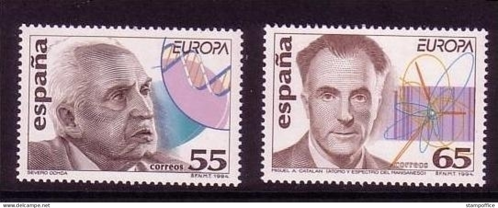 SPANIEN MI-NR. 3162-3163 POSTFRISCH(MINT) EUROPA 1994 - ENTDECKUNGEN Und ERFINDUNGEN OCHOA - 1994