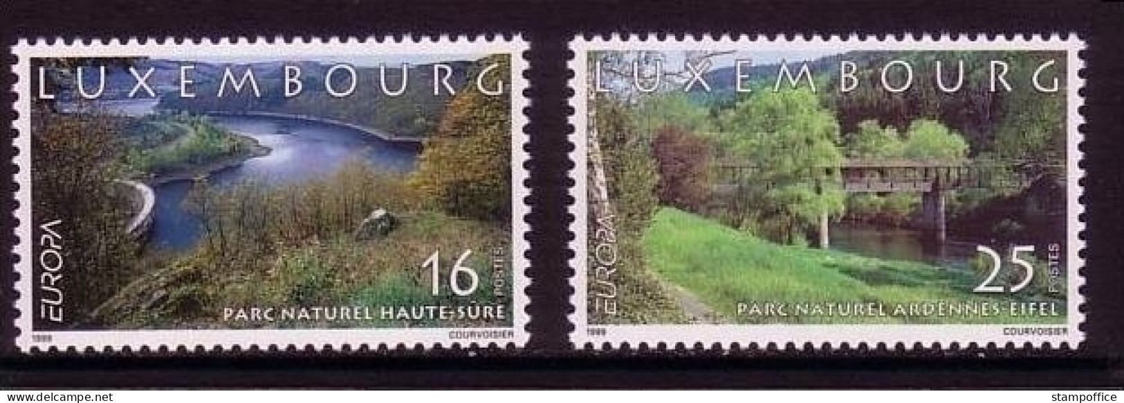 LUXEMBOURG MI-NR. 1472-1473 POSTFRISCH(MINT) EUROPA 1999 NATUR- Und NATIONALPARKS - 1999