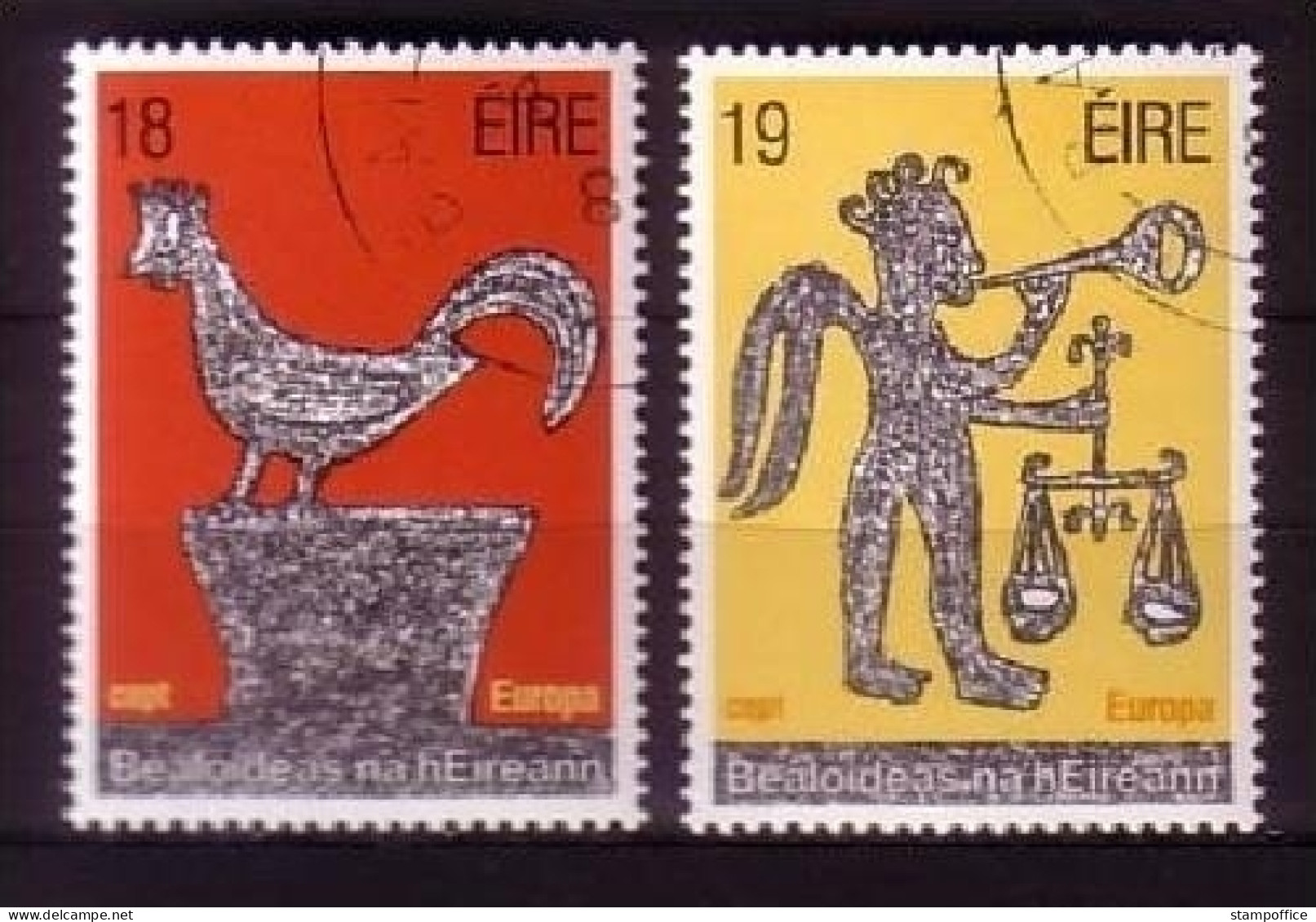 IRLAND MI-NR. 439-440 GESTEMPELT(USED) EUROPA 1981 FOLKLORE - 1981