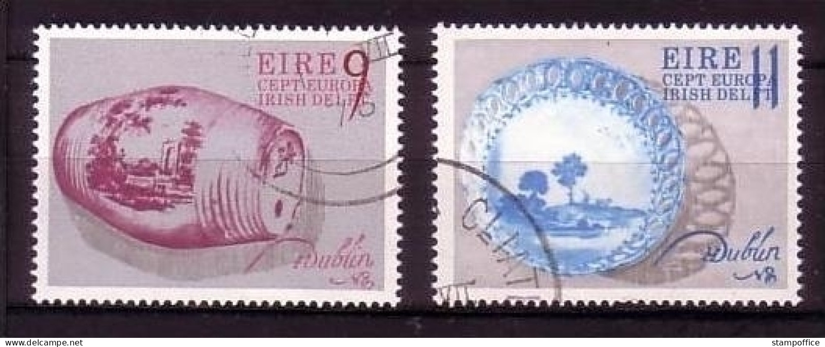 IRLAND MI-NR. 344-345 GESTEMPELT(USED) EUROPA 1976 KUNSTHANDWERK - 1976