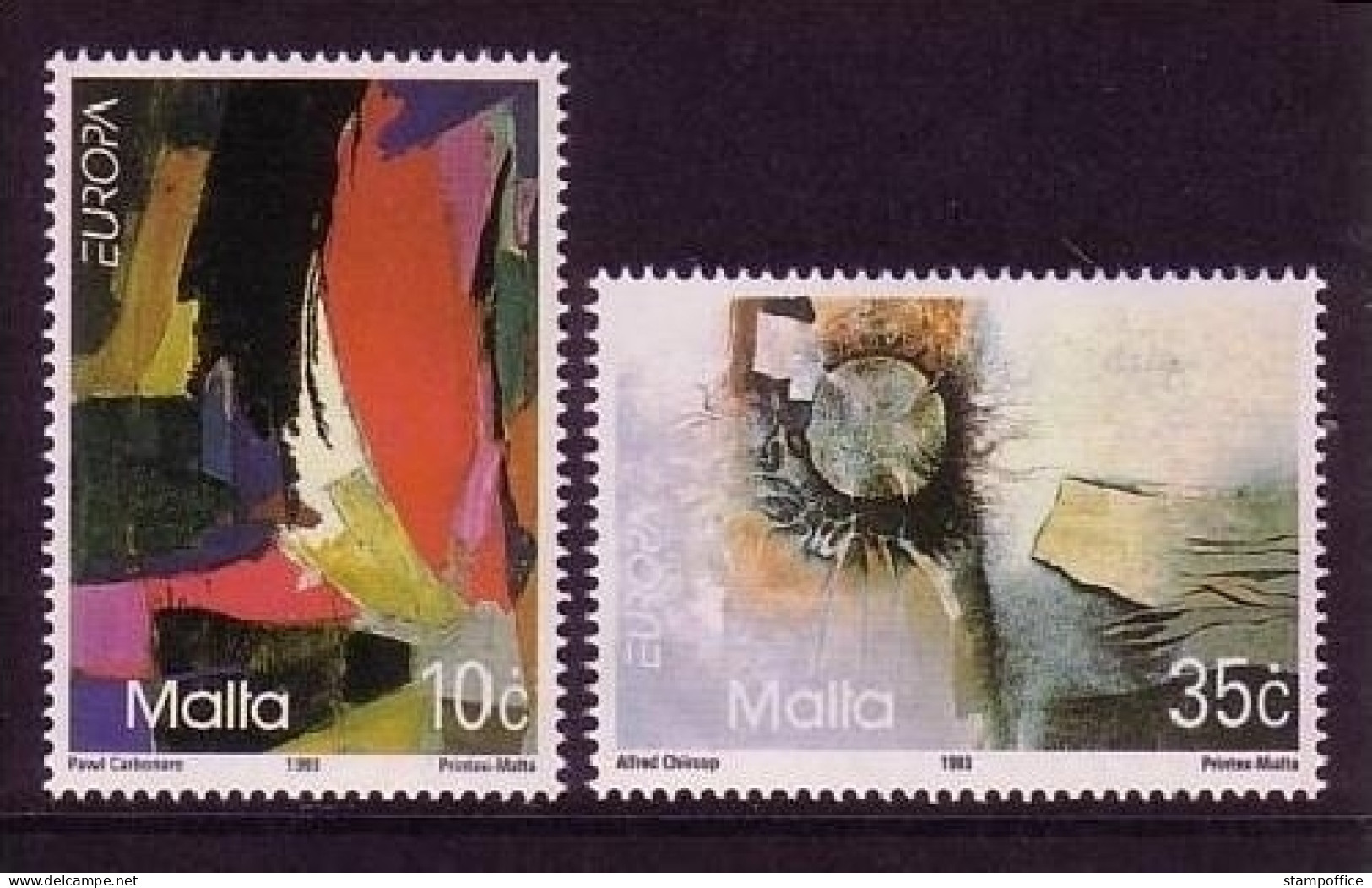 MALTA MI-NR. 904-905 POSTFRISCH(MINT) EUROPA 1993 ZEITGENÖSSISCHE KUNST - 1993