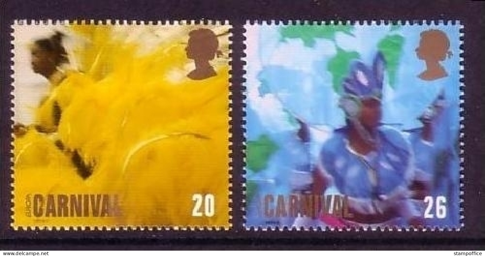 GROSSBRITANNIEN MI-NR. 1763-1764 POSTFRISCH(MINT) EUROPA 1998 FESTE Und FEIERTAGE KARNAVAL - 1998