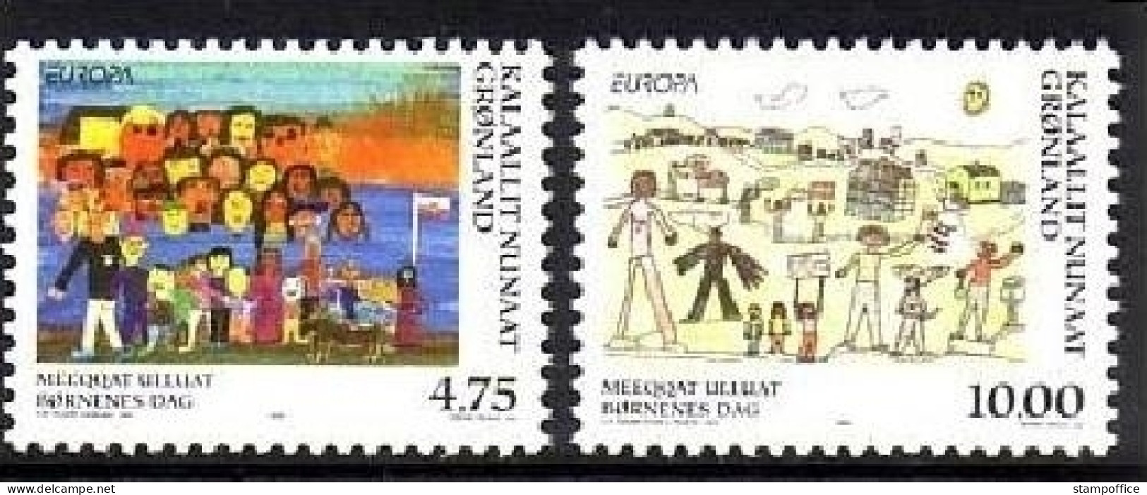 GRÖNLAND MI-NR. 323-324 POSTFRISCH(MINT) EUROPA 1998 FESTE Und FEIERTAGE - 1998