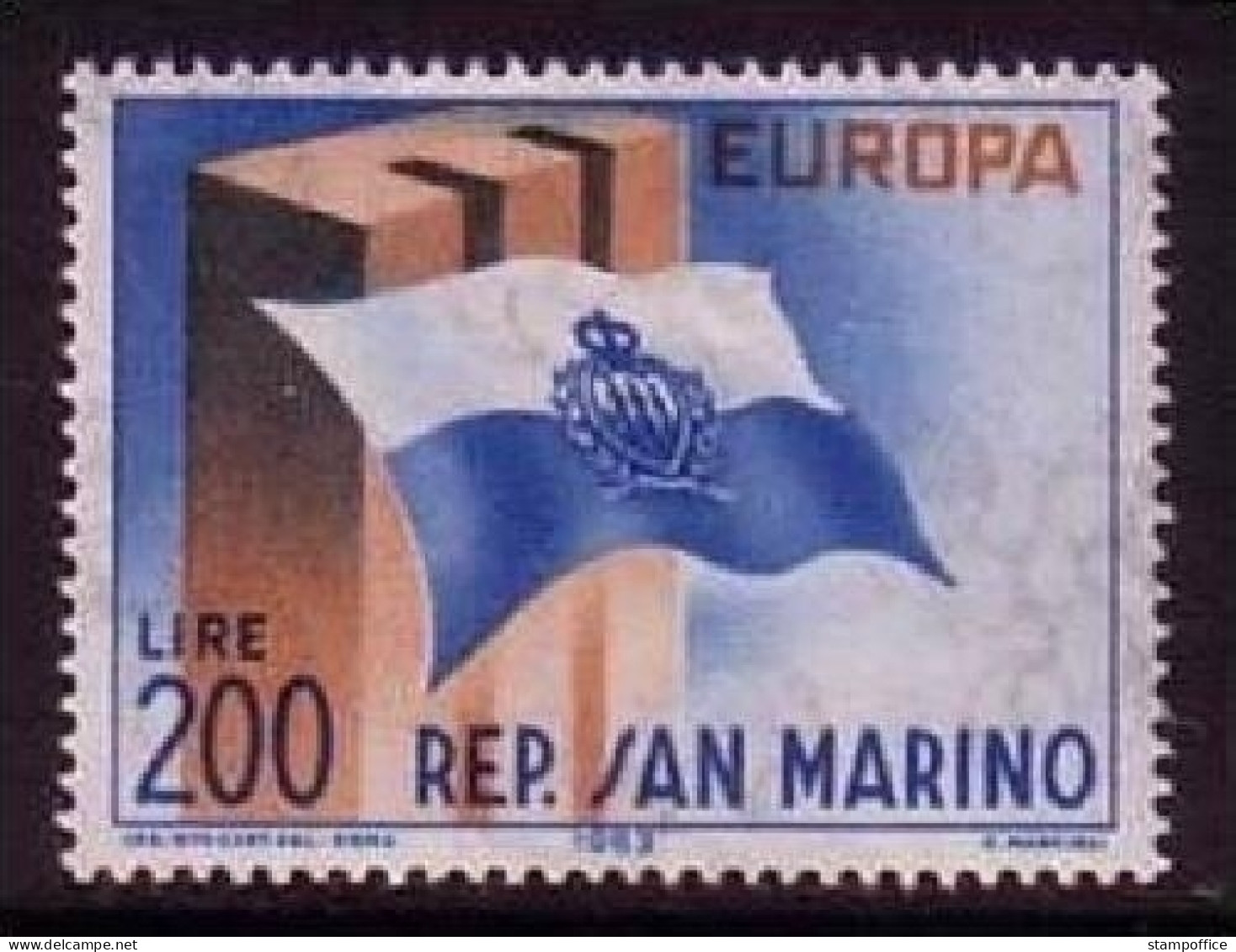 SAN MARINO MI-NR. 781 POSTFRISCH(MINT) EUROPA 1963 - 1963