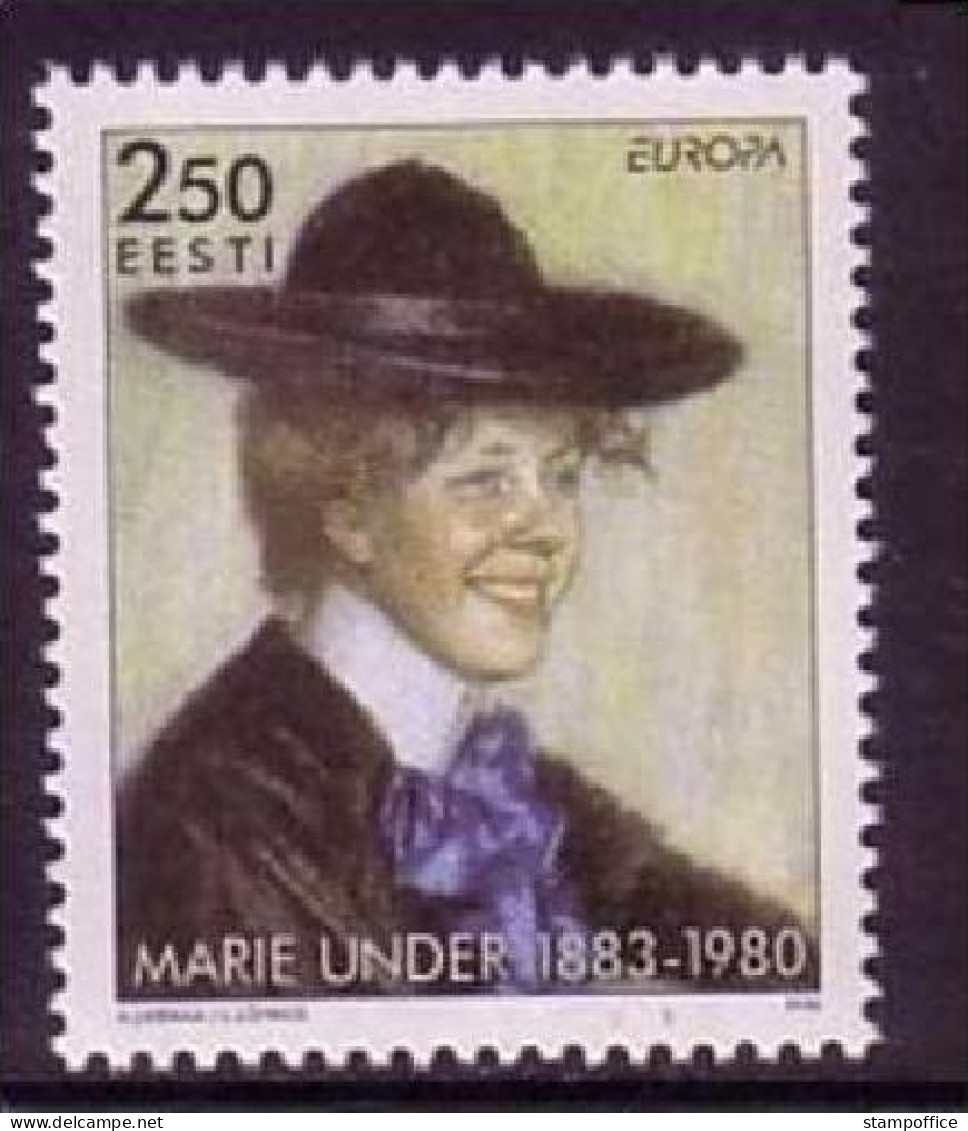 ESTLAND MI-NR. 279 POSTFRISCH EUROPA 1996 BERÜHMTE FRAUEN - 1996