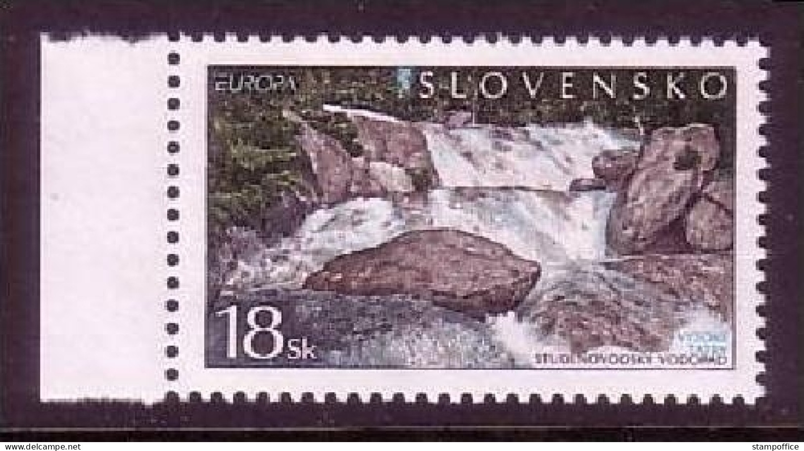 SLOWAKEI MI-NR. 394 POSTFRISCH(MINT) EUROPA 2001 WASSER - 2001
