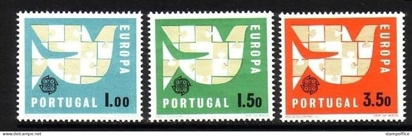 PORTUGAL MI-NR. 948-950 POSTFRISCH(MINT) EUROPA 1963 - 1963