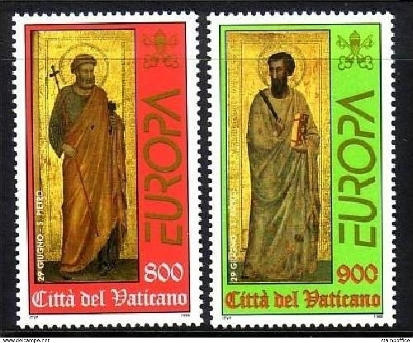 VATIKAN MI-NR. 1242-1243 POSTFRISCH(MINT) EUROPA 1998 FESTE Und FEIERTAGE - Unused Stamps