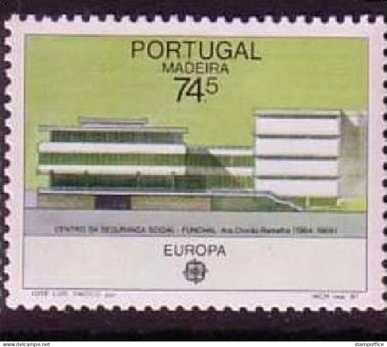 MADEIRA MI-NR. 115 POSTFRISCH(MINT) EUROPA 1987 - MODERNE ARCHITEKTUR - 1987