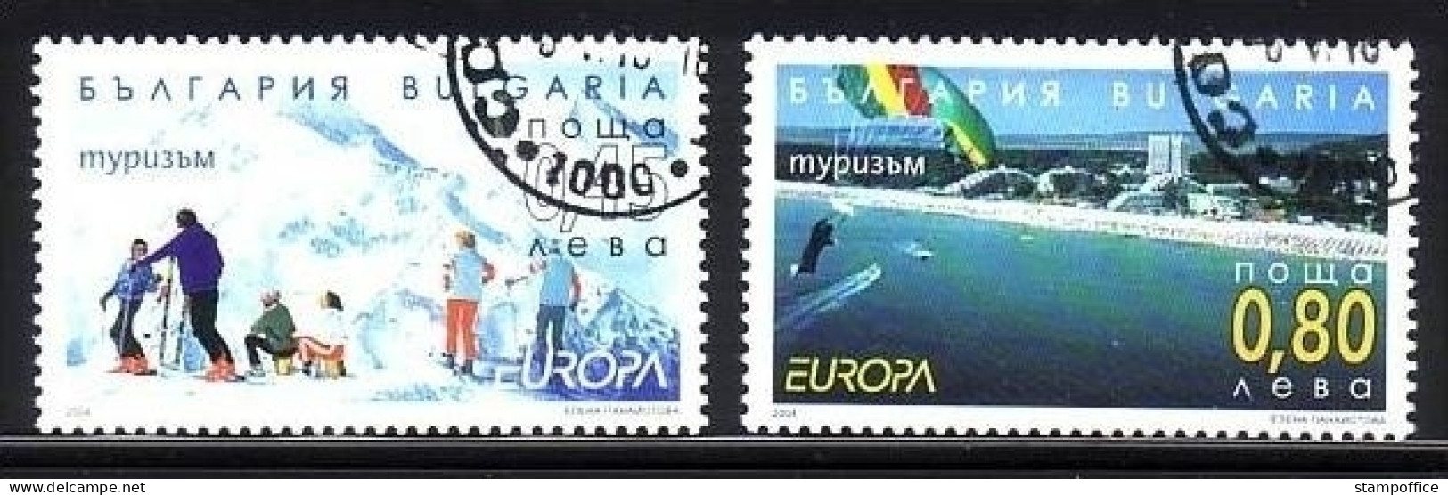 BULGARIEN MI-NR. 4649-4650 GESTEMPELT(USED) EUROPA 2004 FERIEN - 2004