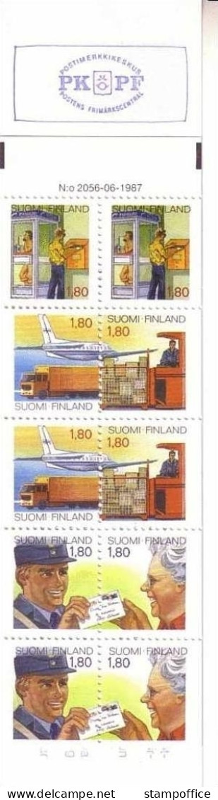 FINNLAND MH 20 POSTFRISCH(MINT) POSTDIENST FLUGZEUG LKW - Postzegelboekjes