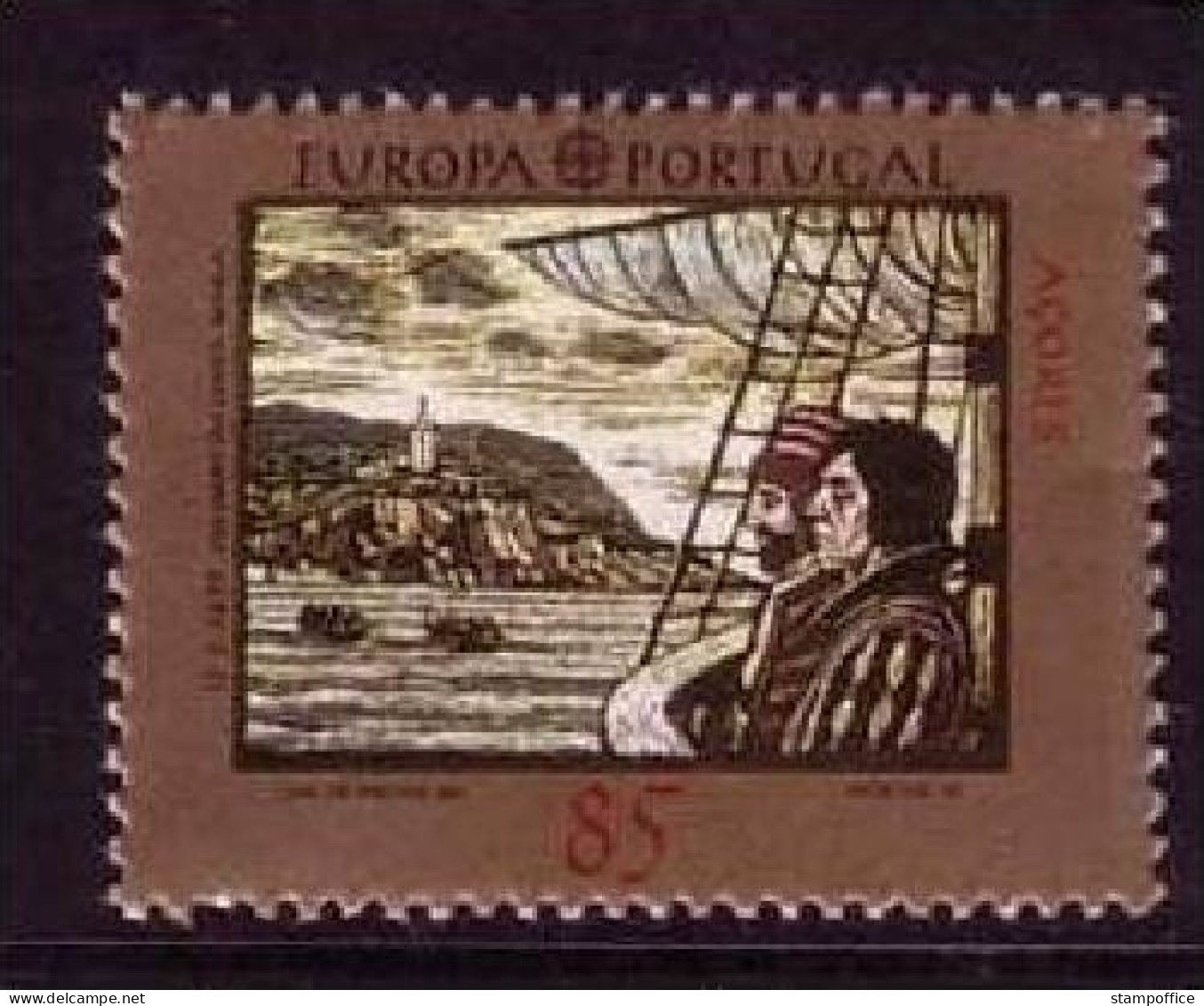 AZOREN MI-NR. 425 POSTFRISCH(MINT) EUROPA 1992 - ENTDECKUNG AMERIKAS - COLUMBUS - 1992