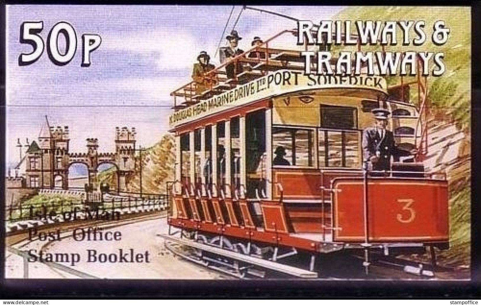 ISLE OF MAN MH 21 POSTFRISCH(MINT) RAILWAYS & TRAMWAYS - STRASSENBAHN - Isola Di Man