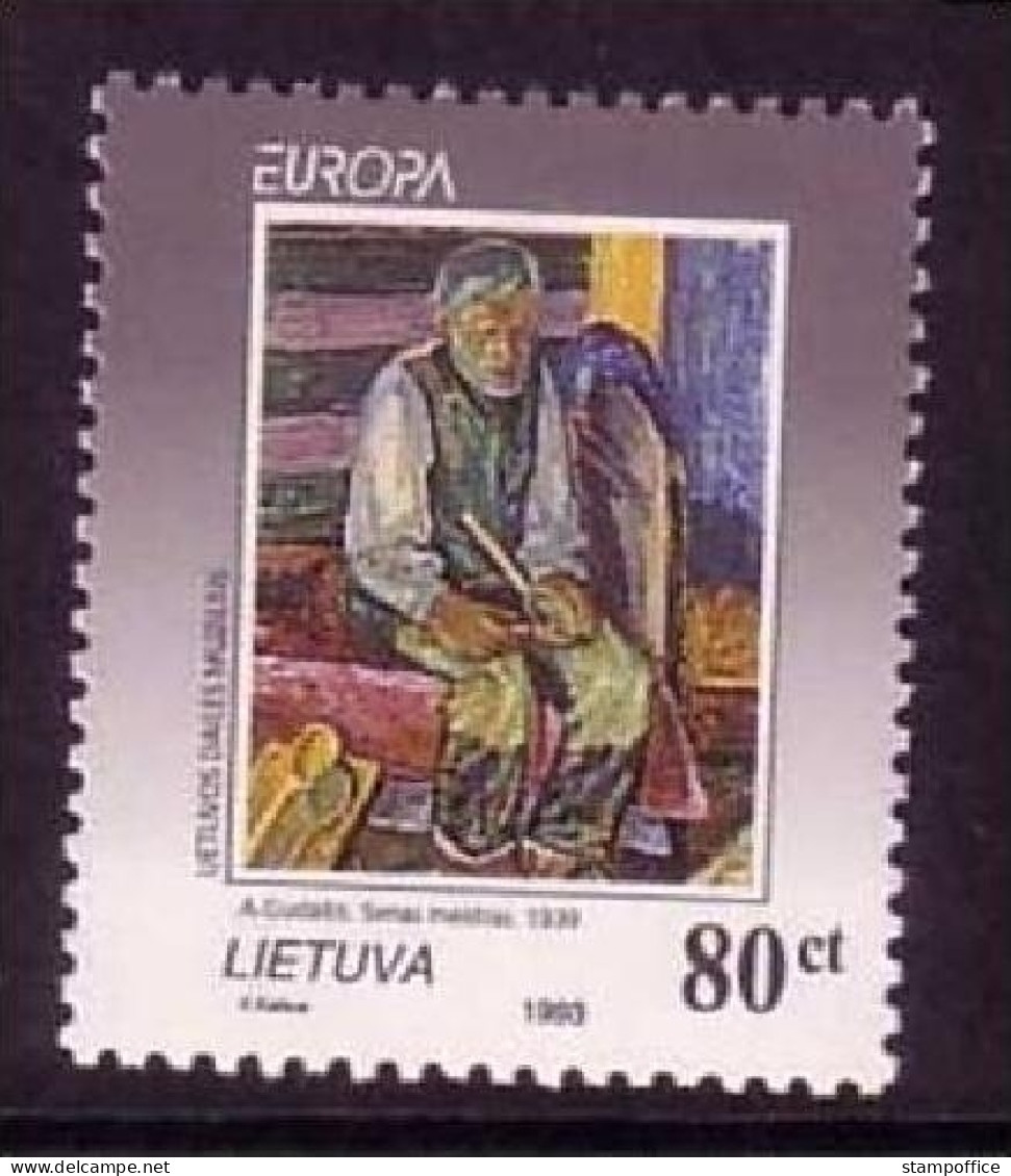 LITAUEN MI-NR. 544 POSTFRISCH(MINT) EUROPA 1993 - ZEITGENÖSSISCHE KUNST - 1993