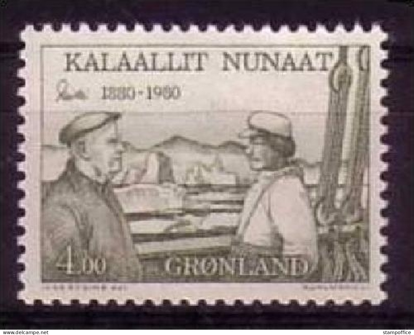 GRÖNLAND MI-NR. 125 POSTFRISCH(MINT) MIKKELSEN POLARFORSCHER - Ungebraucht