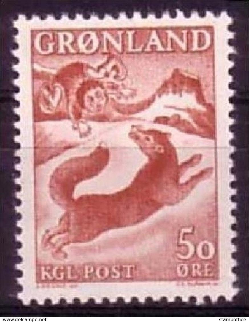 GRÖNLAND MI-NR. 66 POSTFRISCH(MINT) SAGEN "VOM JUNGEN UND DEM FUCHS" - Neufs