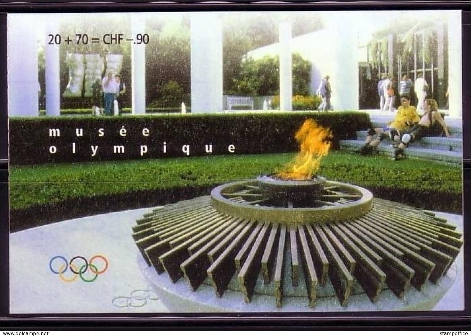 SCHWEIZ INTERNATIONALES OLYMPISCHES KOMITEE (IOC) MH Mit MI-NR. 1-2 POSTFRISCH(MINT) - Sommer 2000: Sydney