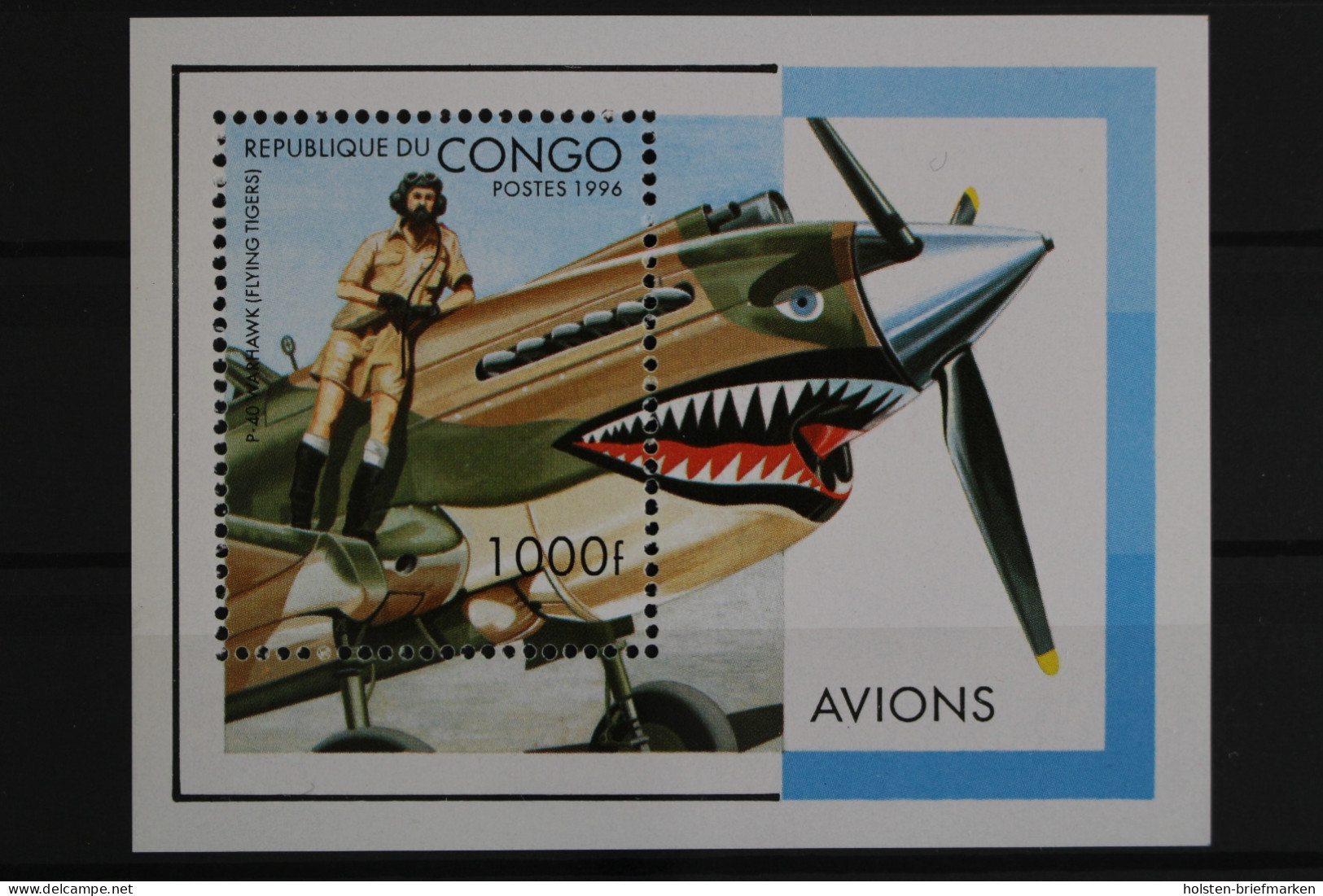 Kongo-Brazzaville, Flugzeuge, MiNr. Block 132, Postfrisch - Sonstige & Ohne Zuordnung