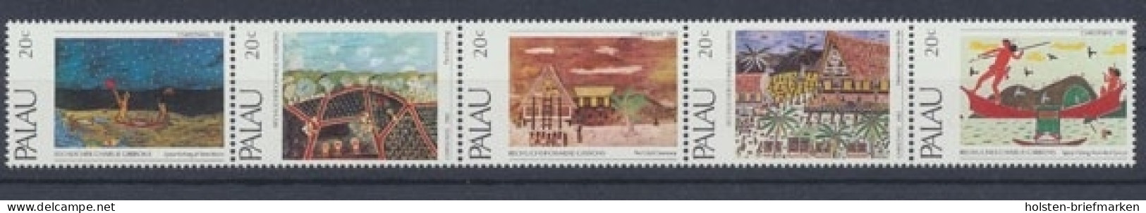 Palau, MiNr. 24-28 ZD, Postfrisch - Palau