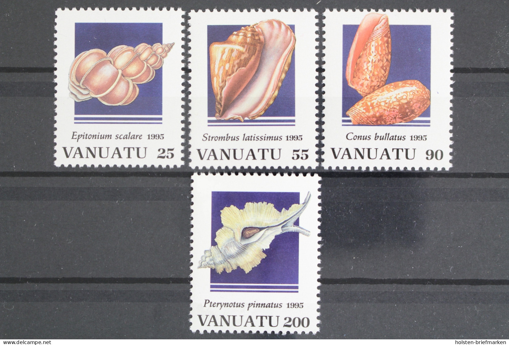 Vanuatu, MiNr. 981-984, Meeresschnecken III, Postfrisch - Vanuatu (1980-...)