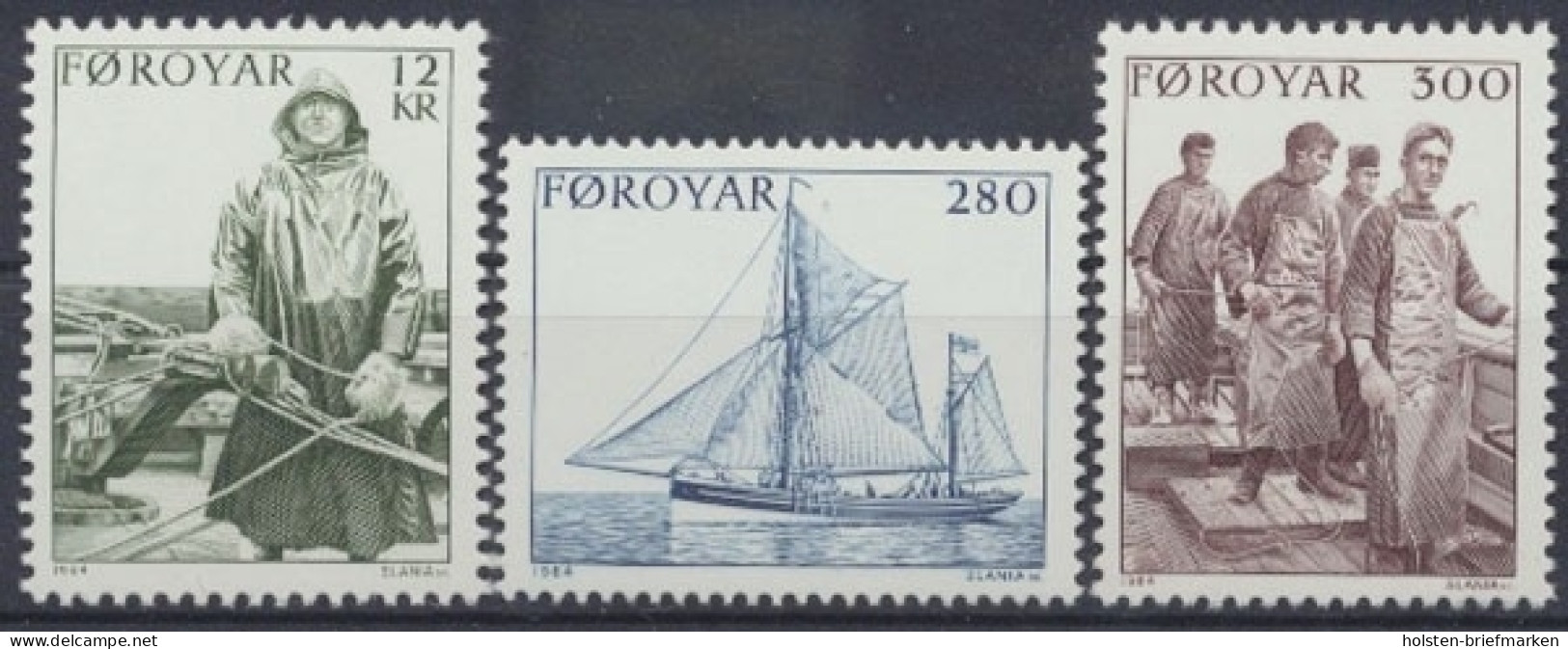 Färöer, MiNr. 103-105, Postfrisch - Färöer Inseln
