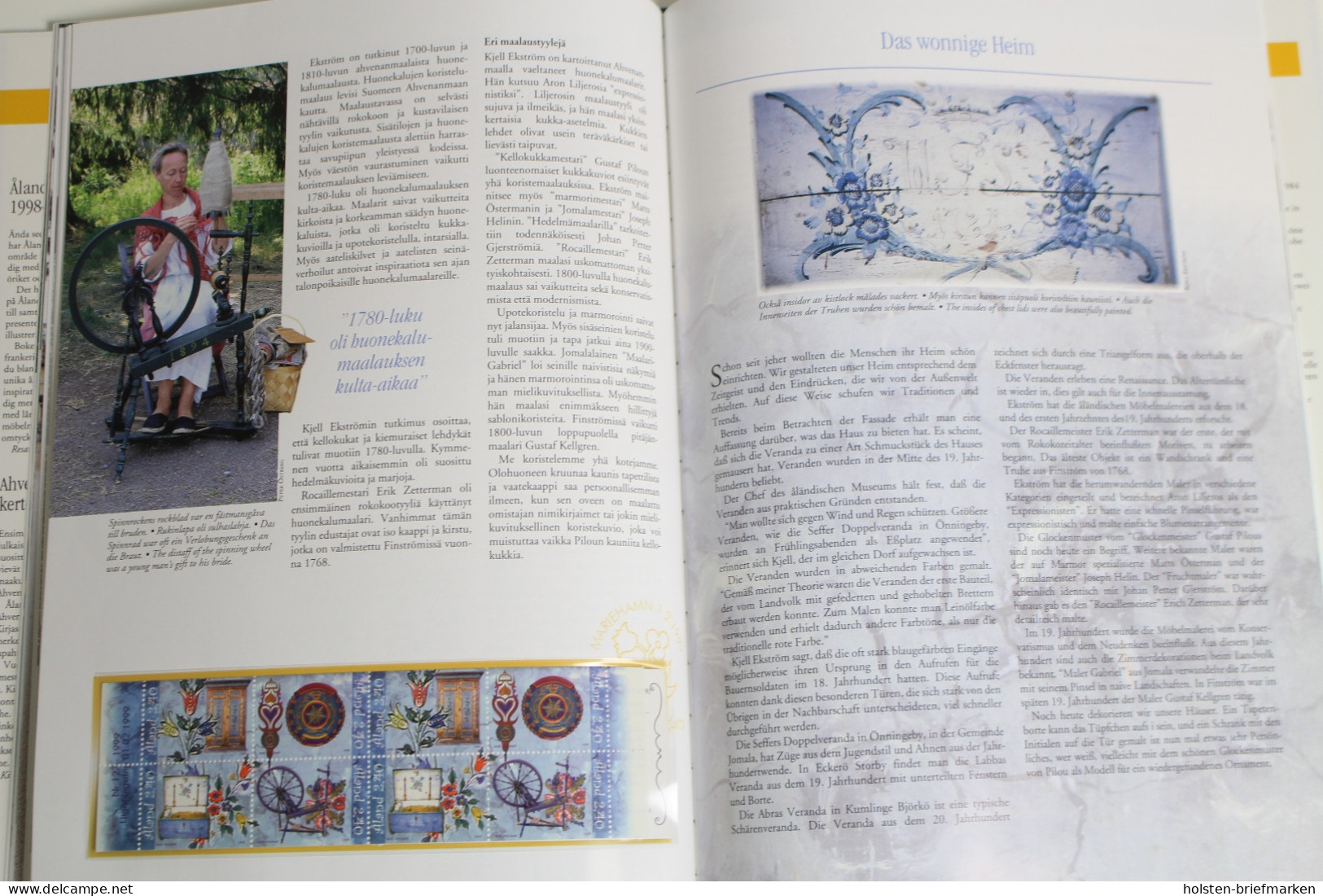 Aland, Jahrbuch 1998-1999 (Gemeinschaftsbuch), Postfrisch - Aland