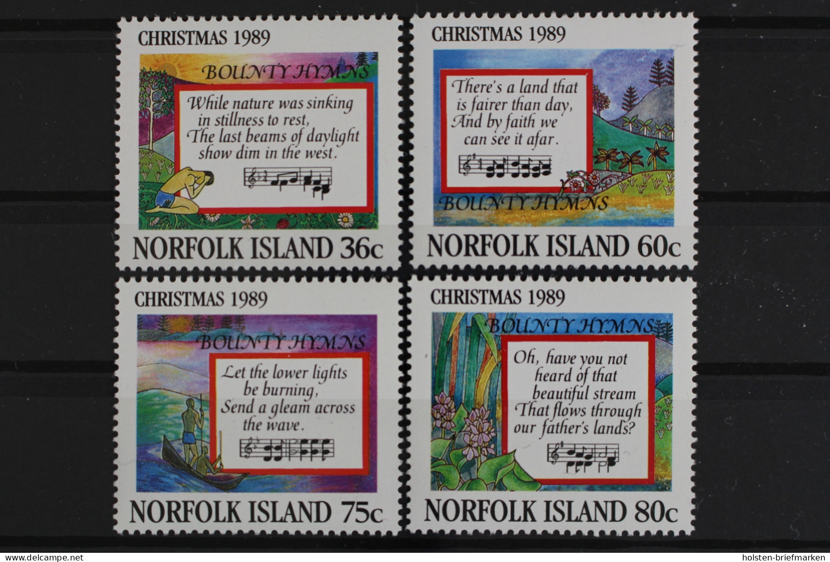 Norfolk-Inseln, MiNr. 467-470, Weihnachten, Postfrisch - Isla Norfolk