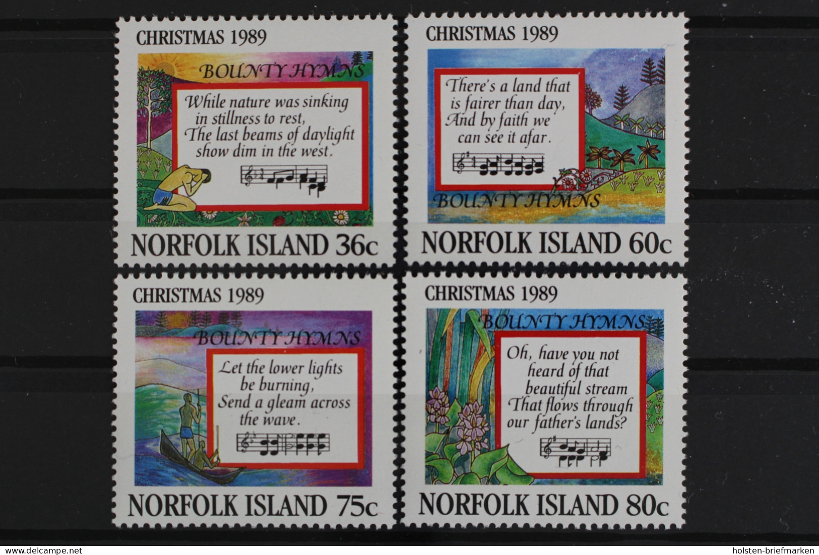 Norfolk-Inseln, MiNr. 467-470, Weihnachten, Postfrisch - Ile Norfolk