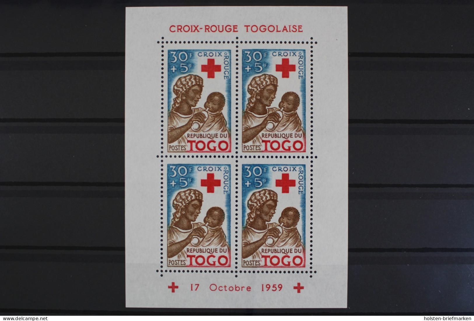 Togo, MiNr. Block 3, Postfrisch - Togo (1960-...)