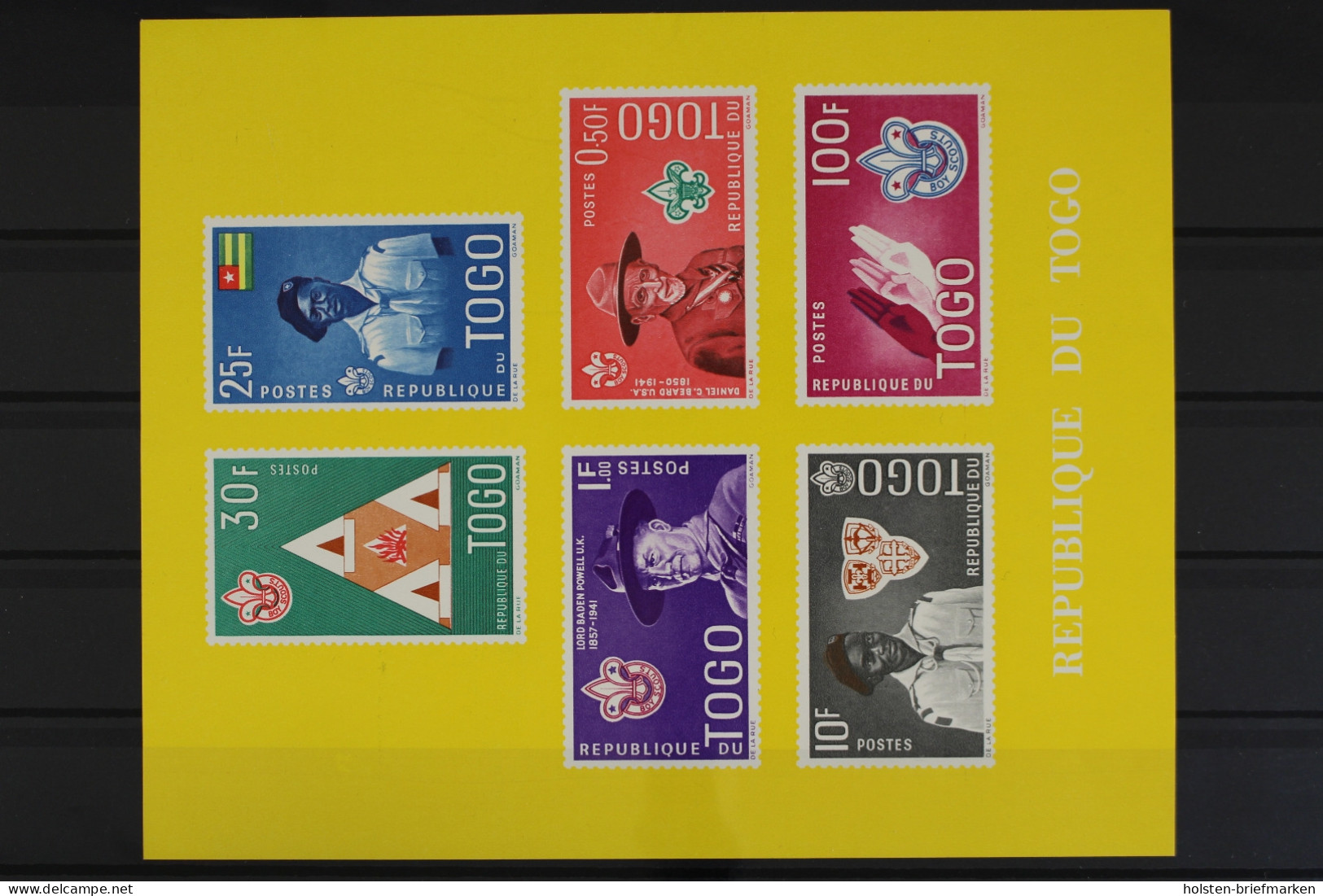 Togo, MiNr. Block 5 II A, Postfrisch - Togo (1960-...)