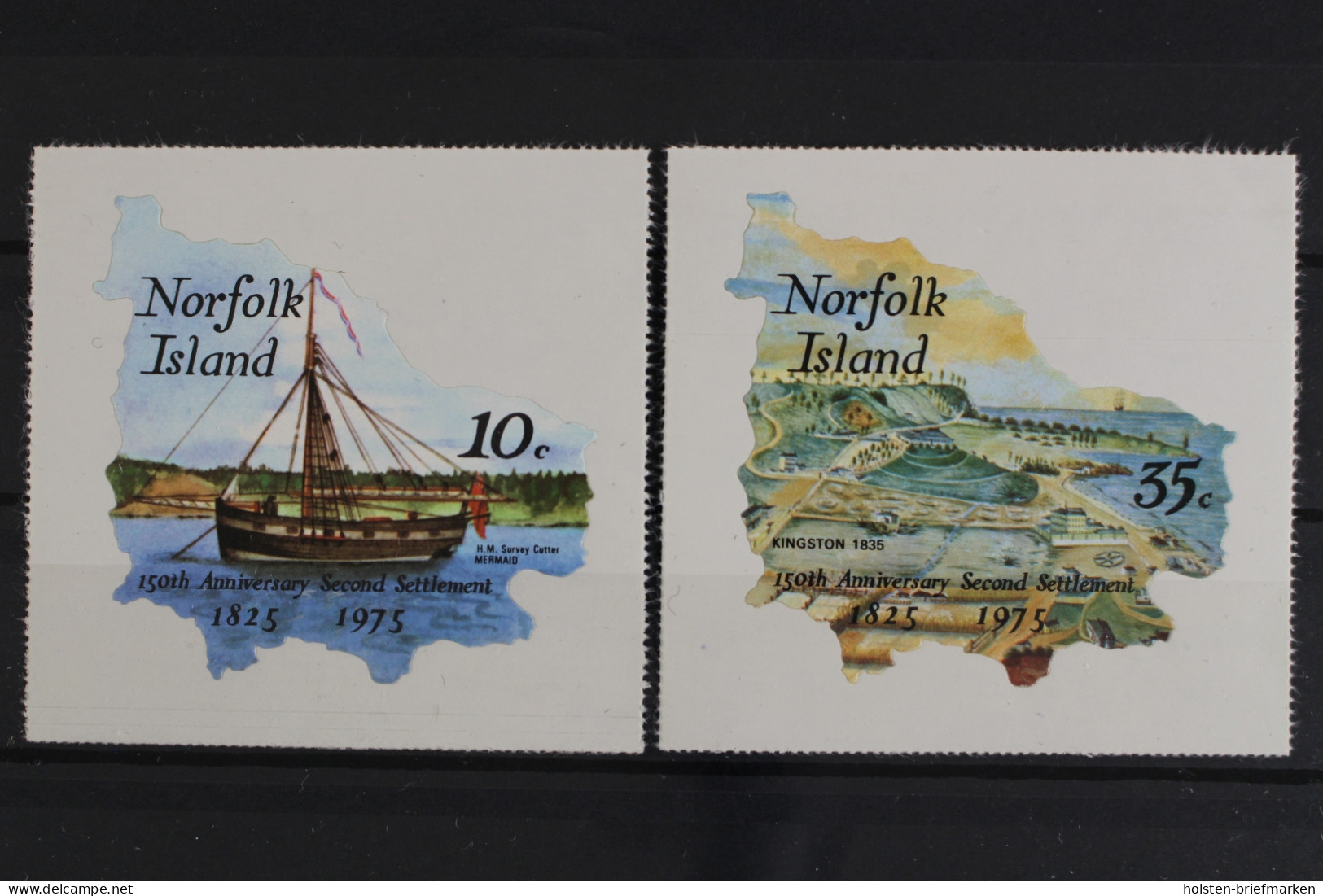 Norfolk-Inseln, MiNr. 168-169, Skl, Schiffe, Postfrisch - Isla Norfolk
