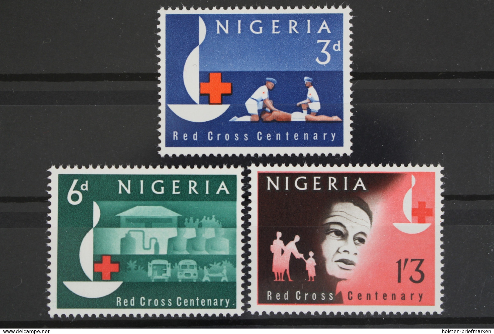 Nigeria, MiNr. 138-140, Postfrisch - Nigeria (1961-...)