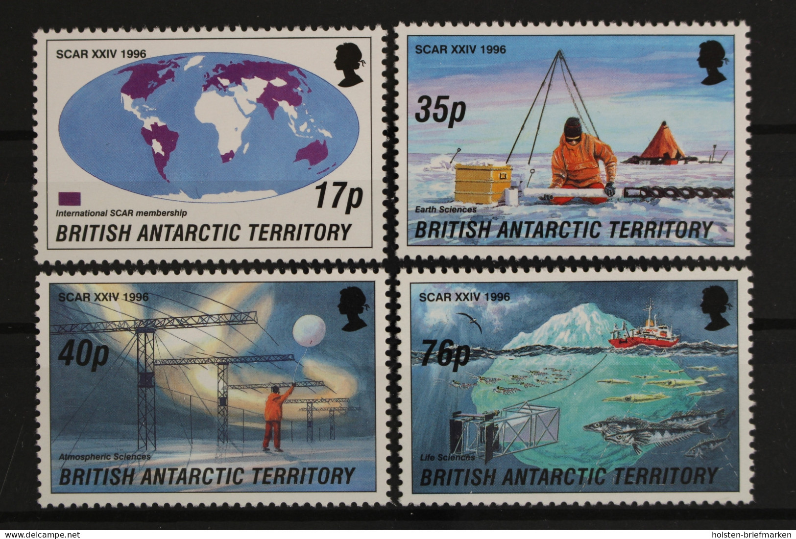 Britische Gebiete In Der Antarktis, MiNr. 245-248, Postfrisch - Andere & Zonder Classificatie