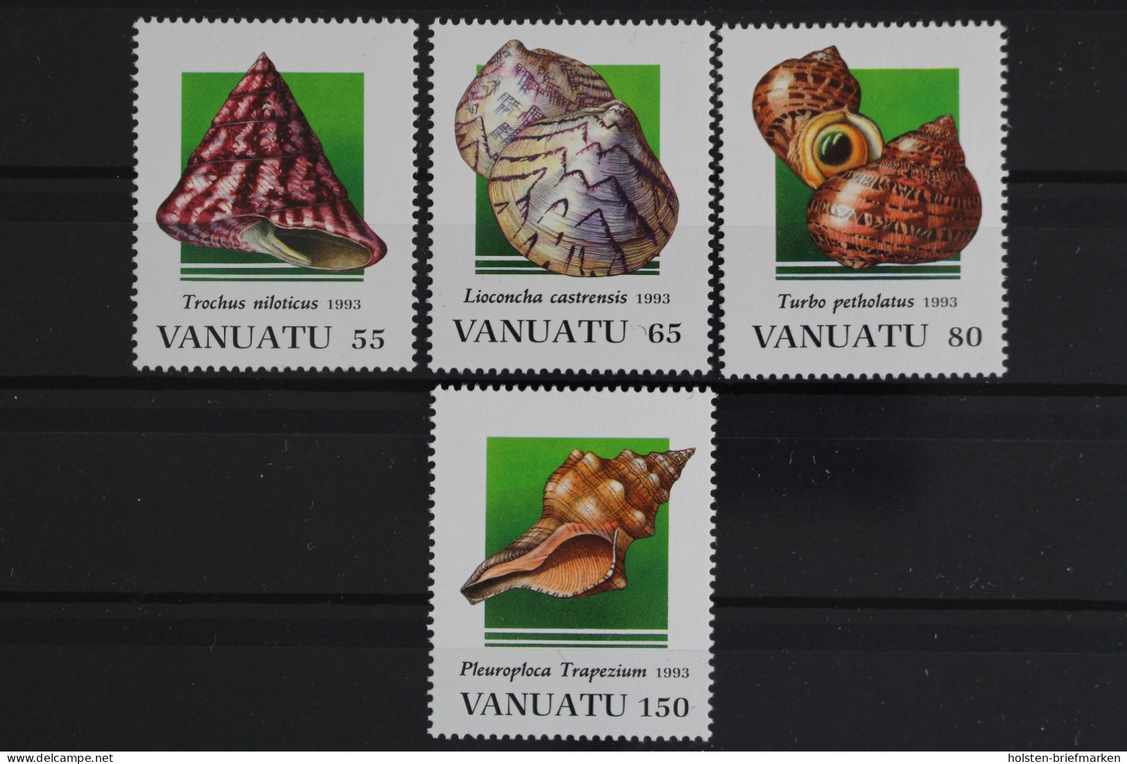 Vanuatu, MiNr. 935-938, Meeresschnecken, Postfrisch - Vanuatu (1980-...)