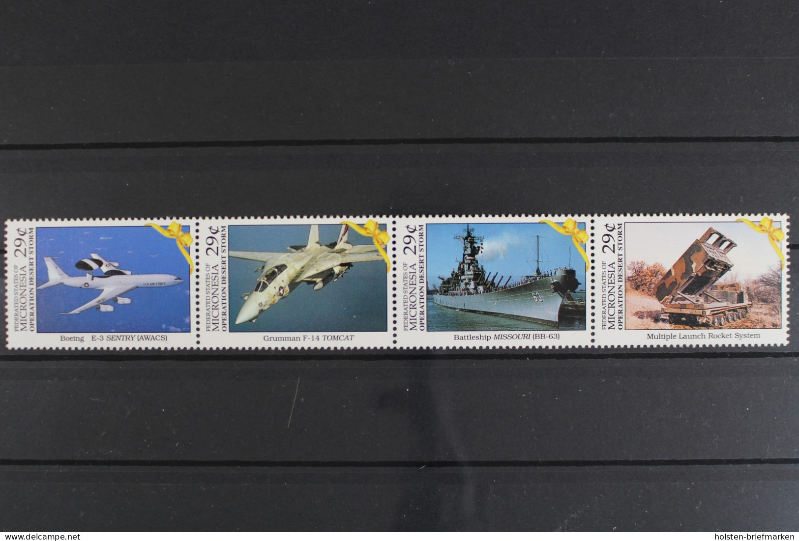 Mikronesien, MiNr. 219-222 ZD, Flugzeuge, Schiff, Postfrisch - Micronesië