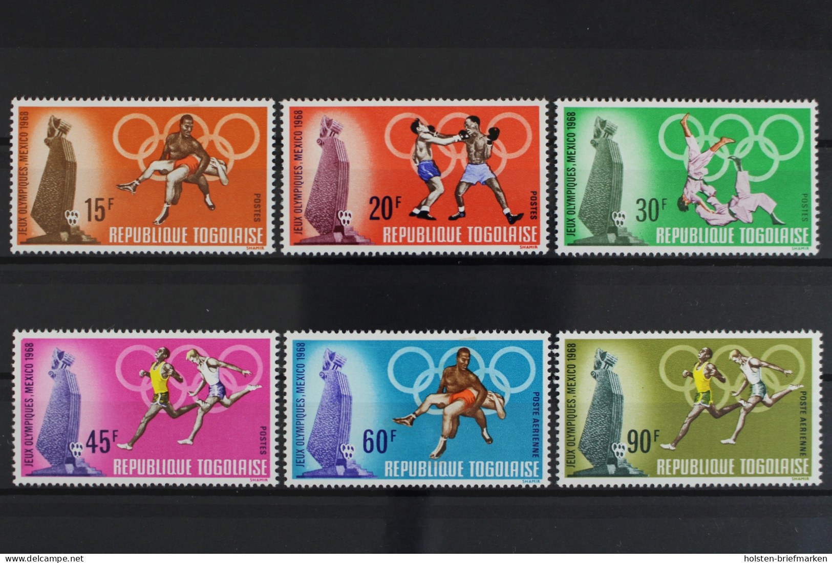 Togo, MiNr. 661-666, Postfrisch - Togo (1960-...)