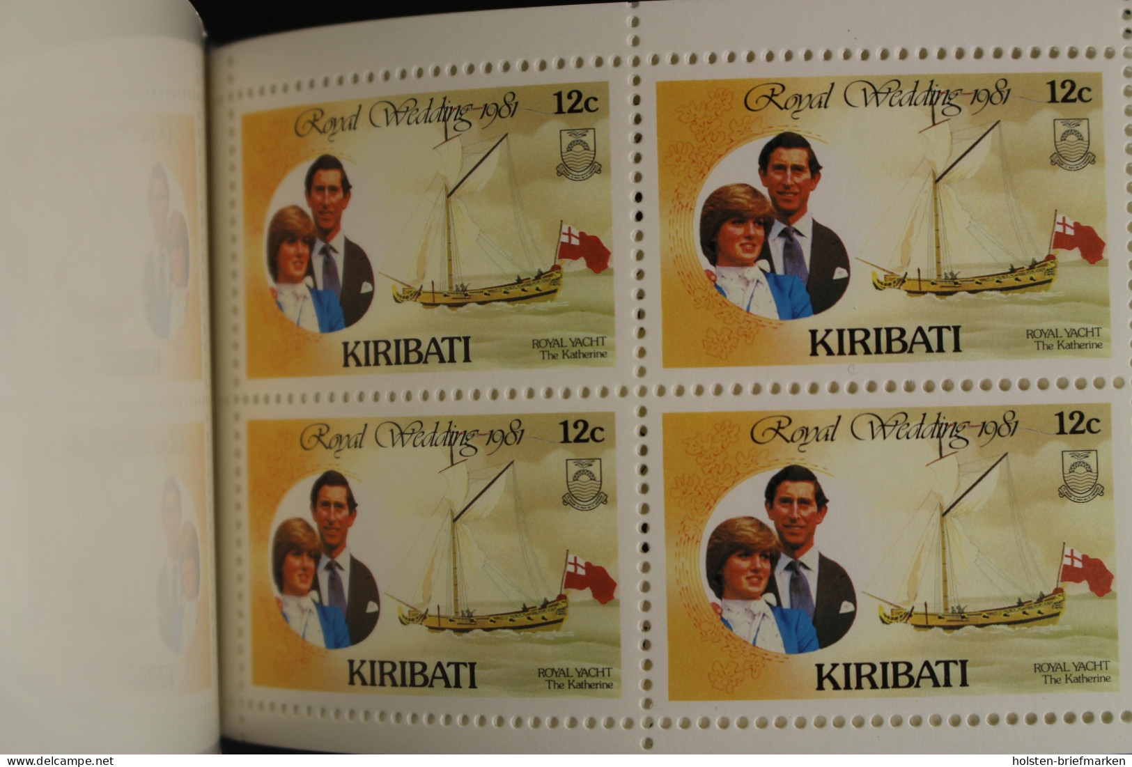 Kiribati, MiNr. 371 + 374, Markenheftchen, Postfrisch - Kiribati (1979-...)