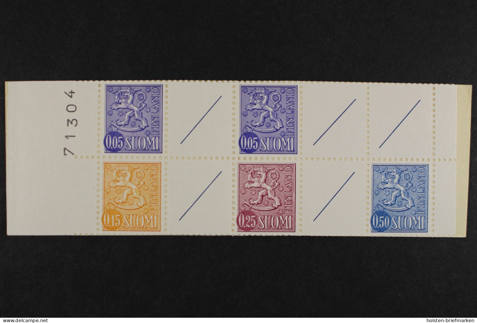 Finnland, MiNr. MH 4, Violetter Stempel "neue Gebühren", Postfrisch - Sonstige & Ohne Zuordnung