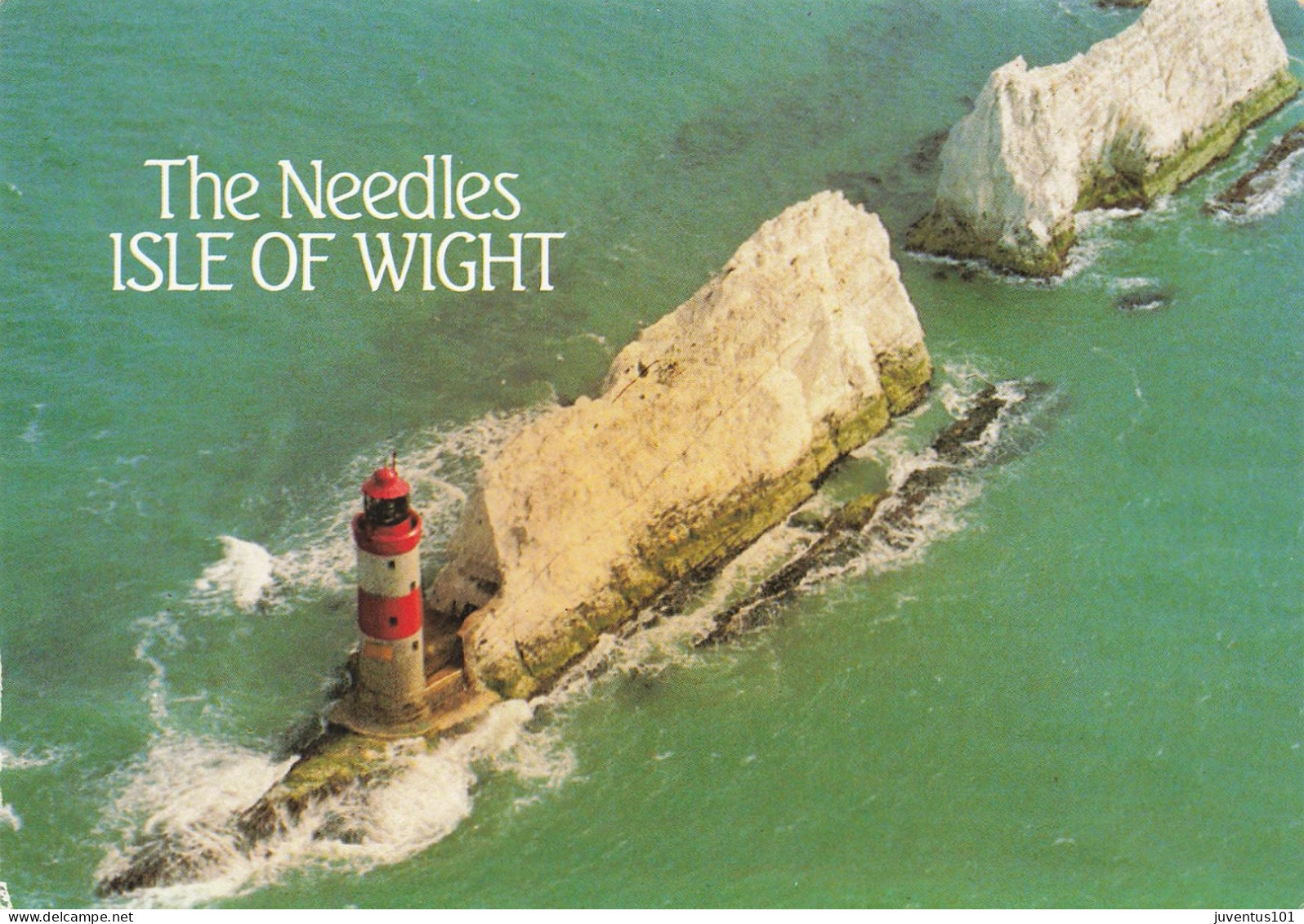 CPSM The Needles Isle Of Wight-RARE-Timbre       L2807 - Autres & Non Classés