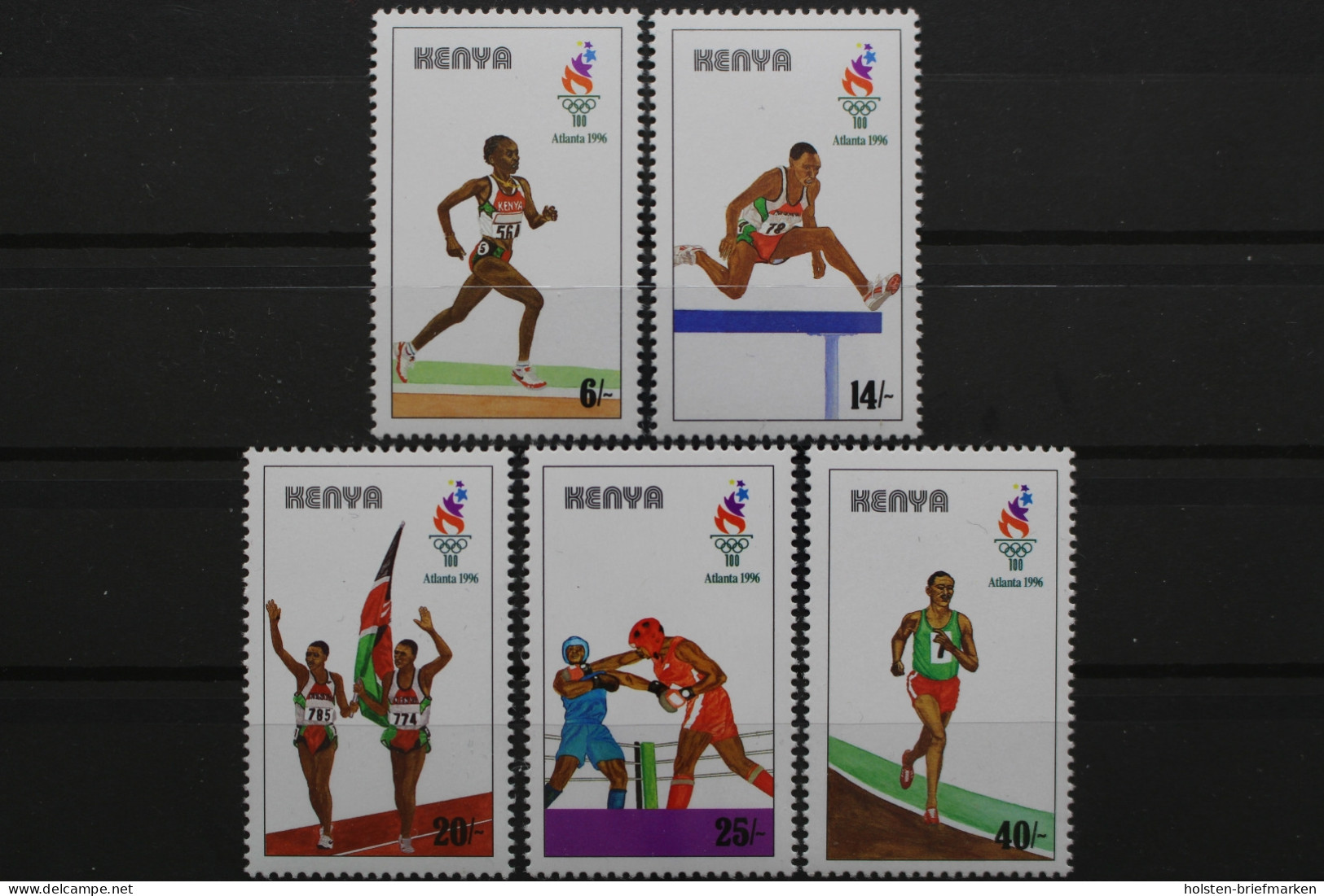 Kenia, MiNr. 678-682, Postfrisch - Kenia (1963-...)
