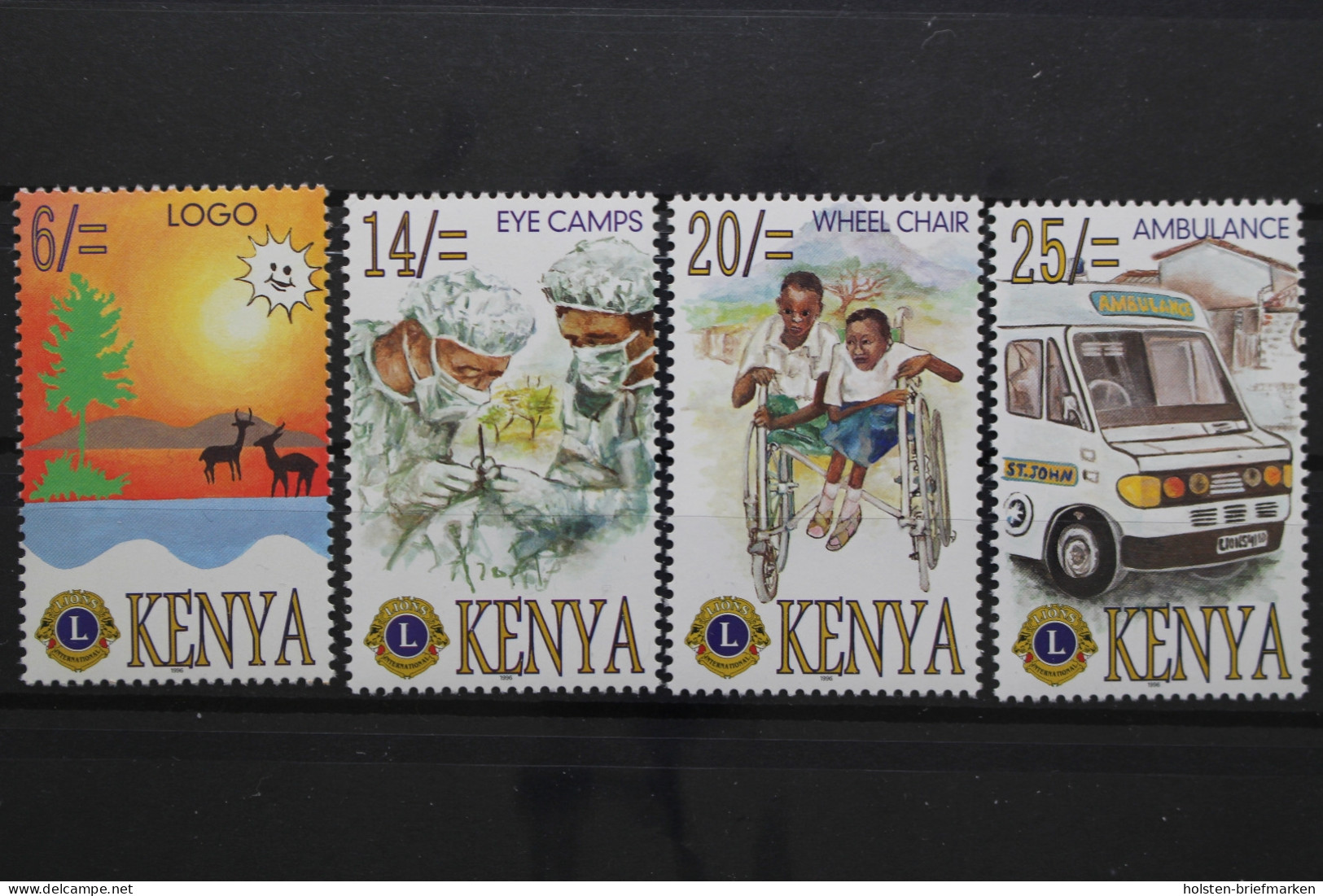 Kenia, MiNr. 692-695, Postfrisch - Kenia (1963-...)