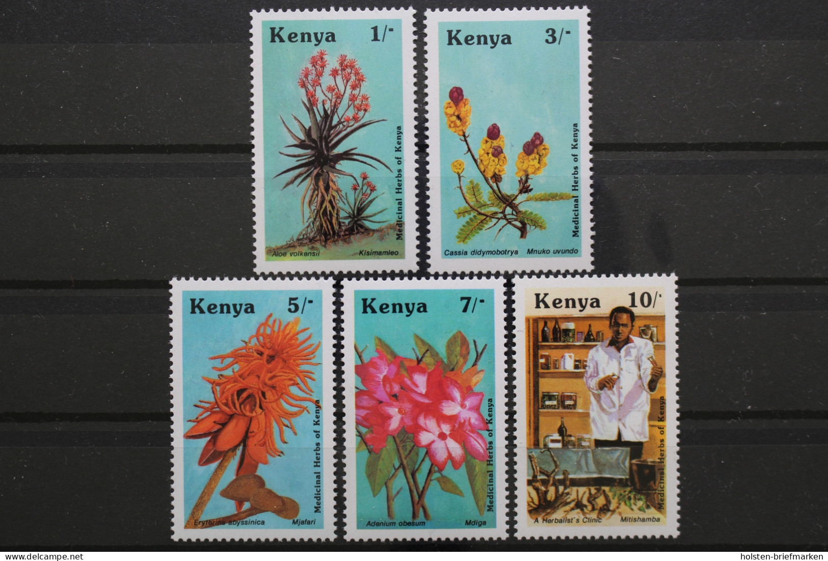 Kenia, MiNr. 410-414, Postfrisch - Kenia (1963-...)